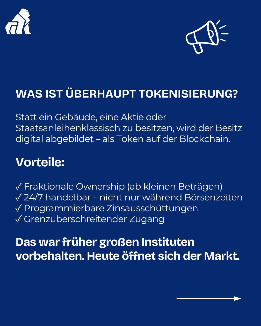 Tokenisierung wird ernst. – Bild 2