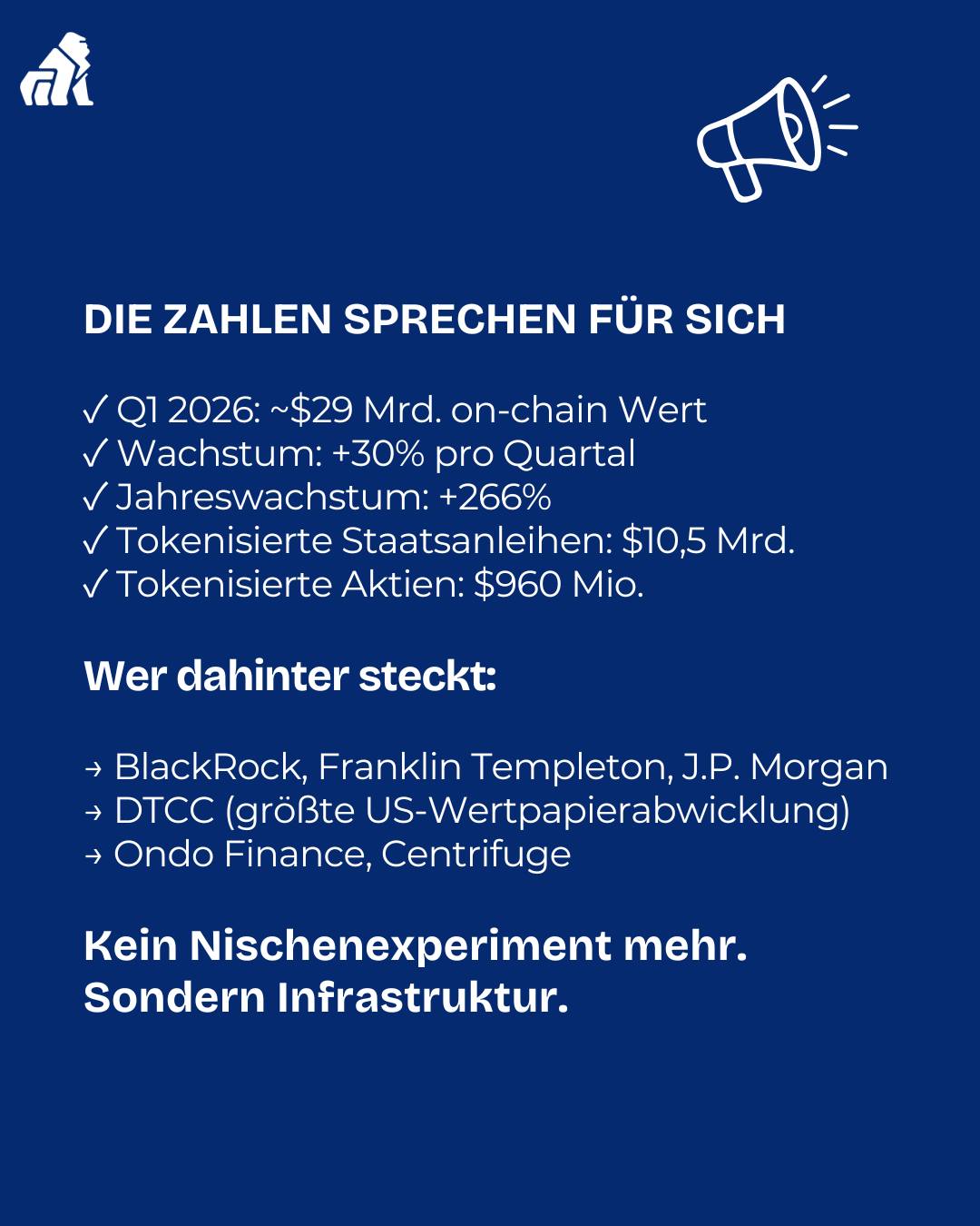 Tokenisierung wird ernst. – Bild 3
